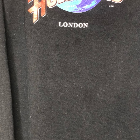 Planet Hollywood Vintage Pullover Graphic London Crewneck Sweatshirt Sweater - Picture 5 of 5